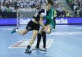 HANDBALL WOMEN EHF CHAMPIONS LEAGUE FINAL Ã¢â¬â GYORI AUDI ETO KC vs. CSM BUCURESTI Royalty Free Stock Photo